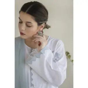 Blue Bloom” 3-Piece Cotton Set